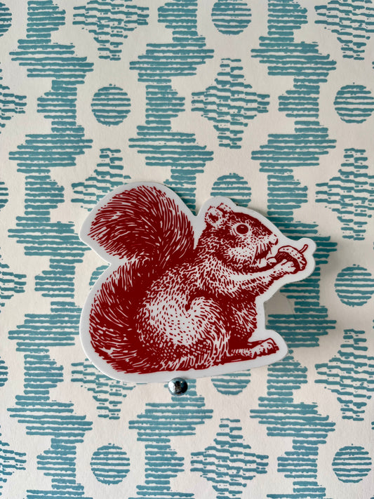 Squirrel Sticker