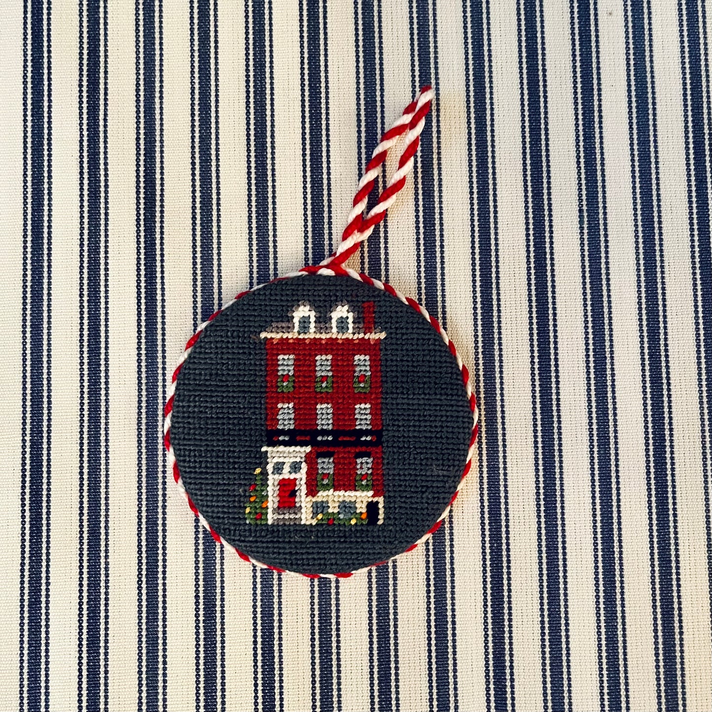 Embroidered Store Front Ornament